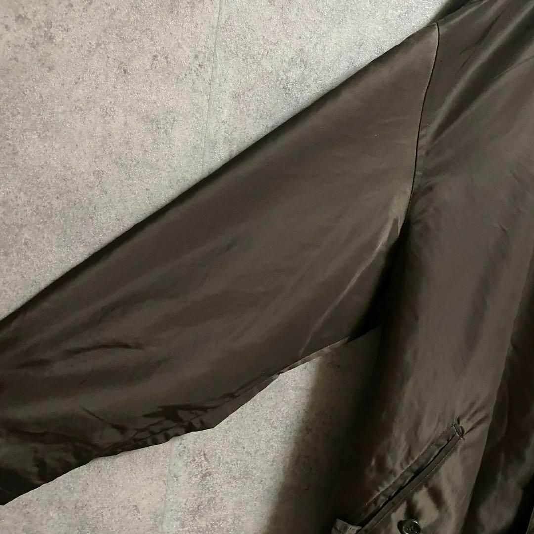 90S クリスチャンディオール ナイロンコート ブラウン メンズL 古着 希少品
