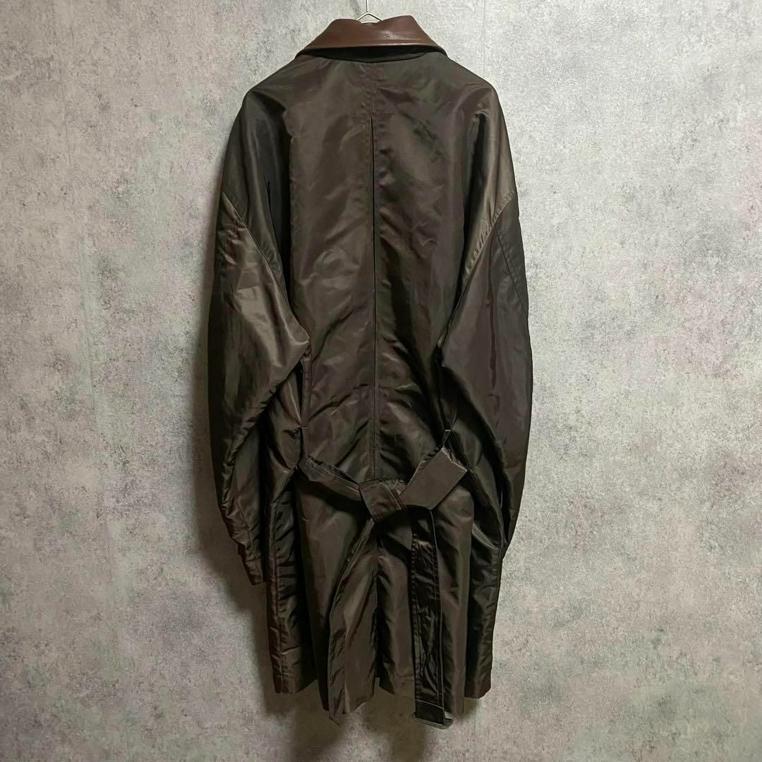 90S クリスチャンディオール ナイロンコート ブラウン メンズL 古着 希少品