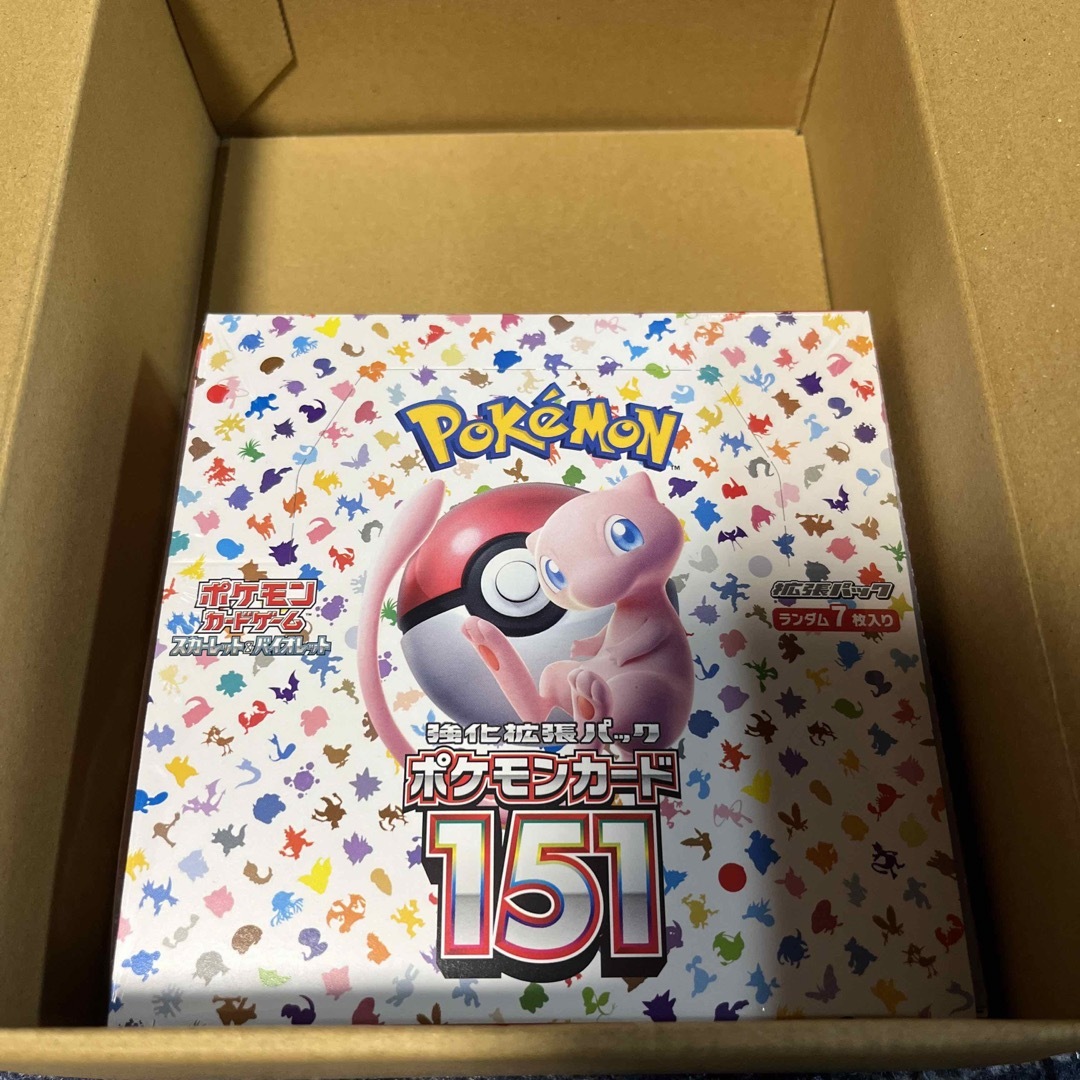 ポケモンカード　151   シュリンク付き  1BOX