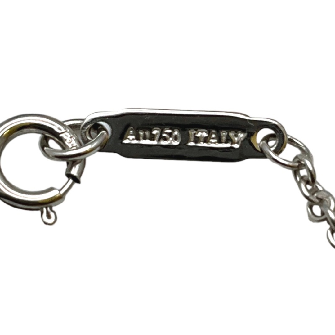 ティファニー TIFFANY&CO タグチェーン ダイヤブレス 750WG K18ホワイトゴールド ジュエリー 3