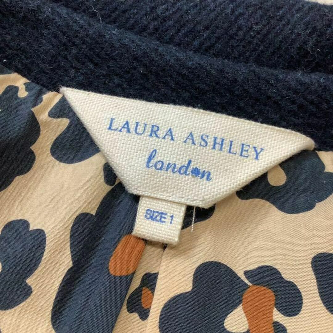 LAURA ASHLEY(ローラアシュレイ)の【美品】LAURA ASHLEY ウール ピーコート レオパード ライニング レディースのジャケット/アウター(ピーコート)の商品写真