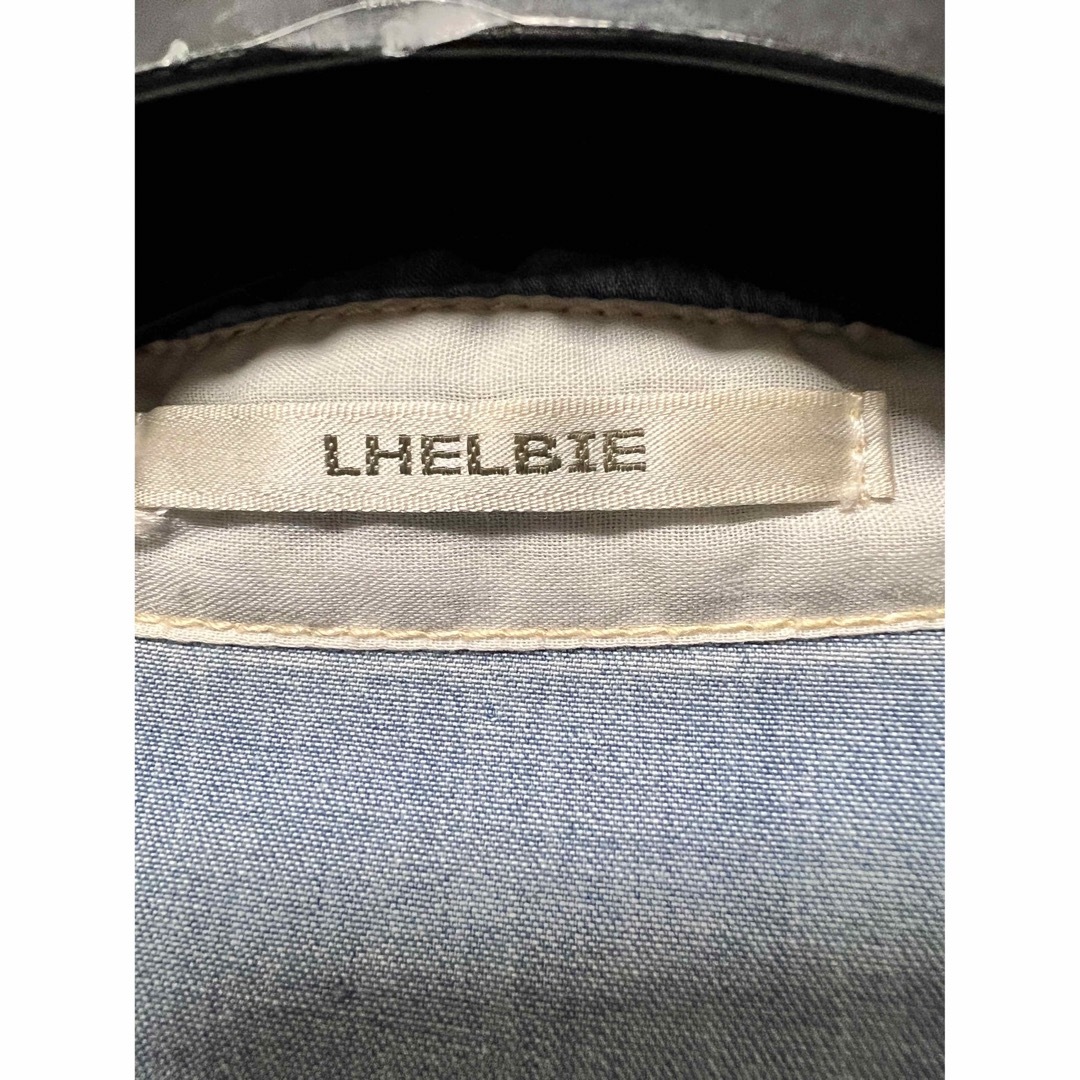 LHELBIE(レルビエ)のデニムワンピース レディースのワンピース(ひざ丈ワンピース)の商品写真