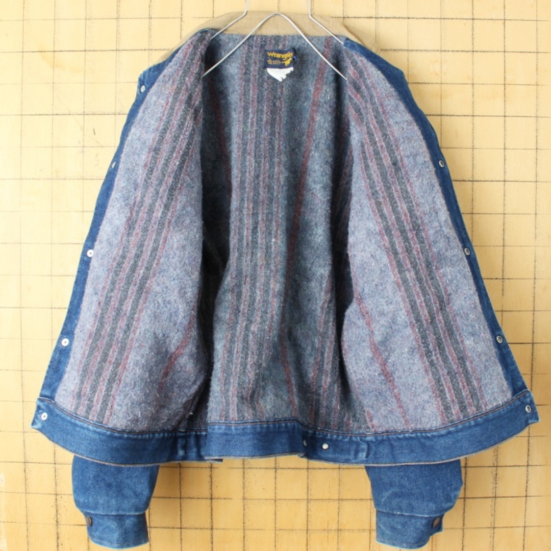 USA製 wranglerラングラー デニムジャケット ライナー ML aw62