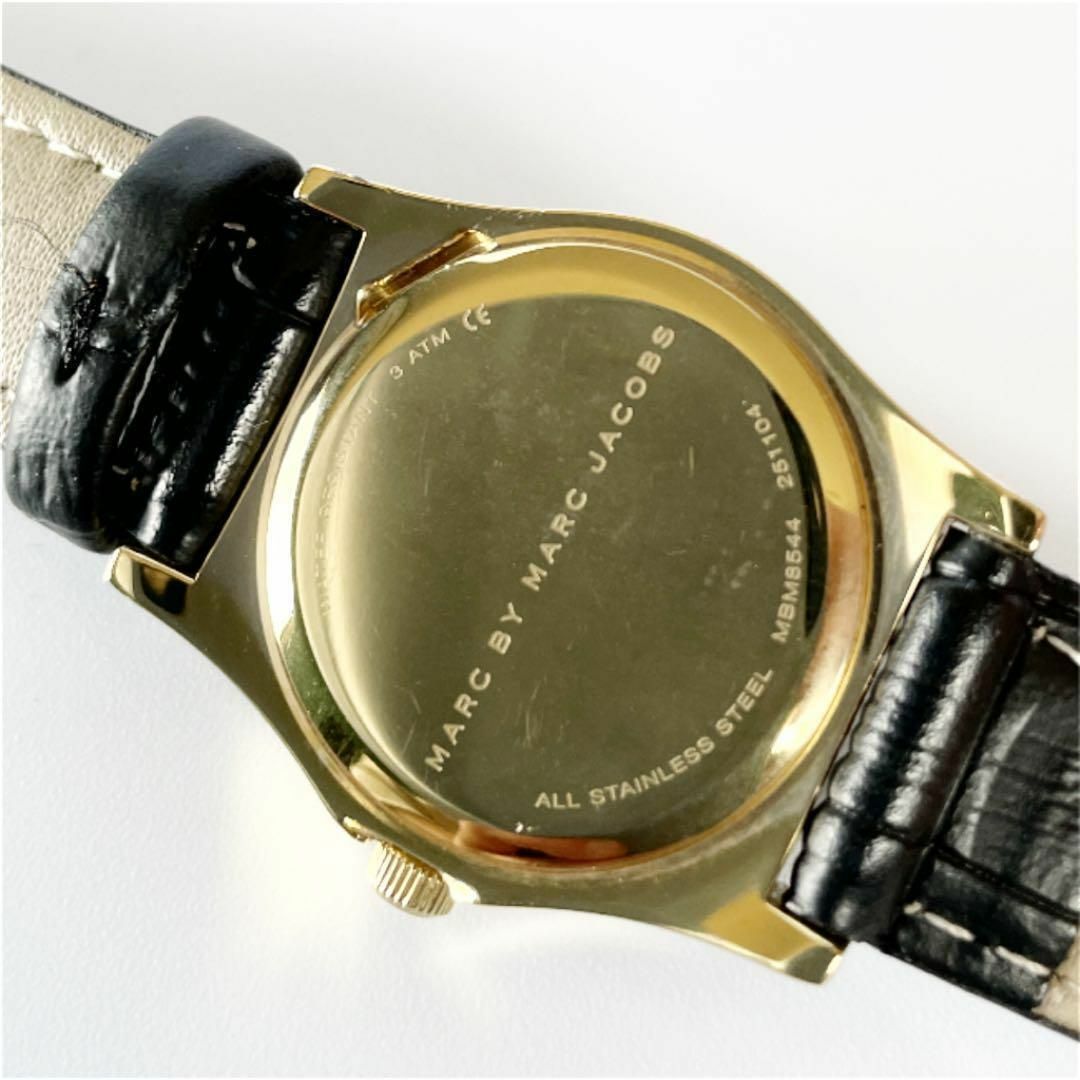 M23 正規良品【マークバイマークジェイコブス】QZ デイト レディース腕時計