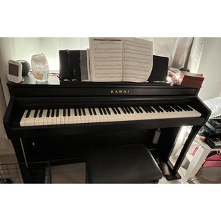 カワイイ(cawaii)のKAWAI CA49 電子ピアノ 88鍵 木製鍵盤 カワイ (ローズウッド)(電子ピアノ)