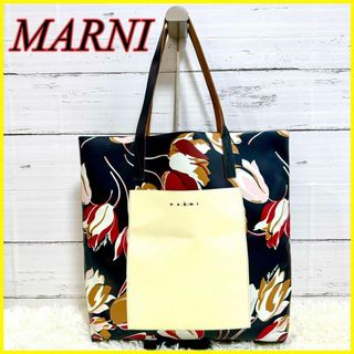 美品　MARNI マルニ　ワンピース　花柄　フラワー　ペインティング