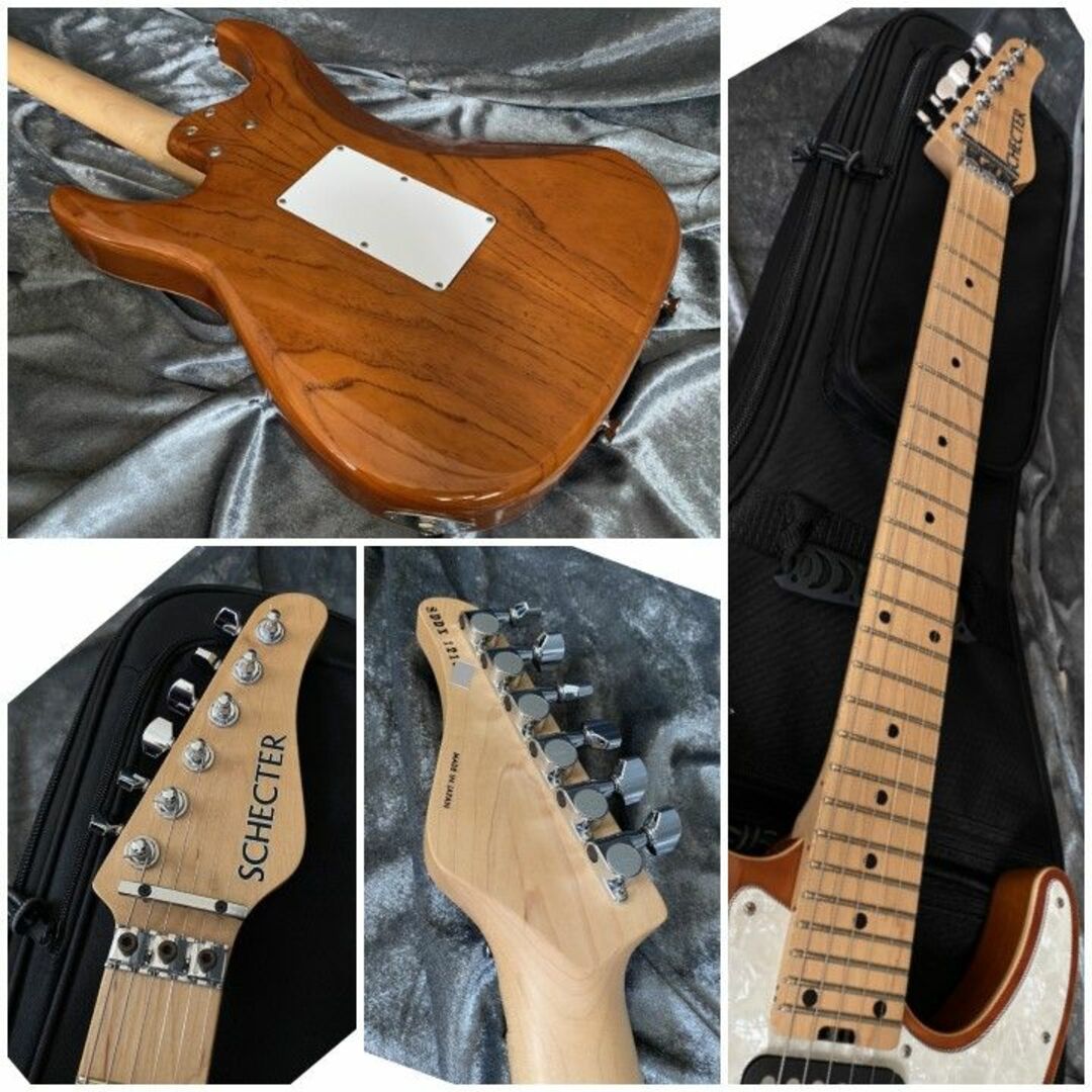 美品 SCHECTER SD-DX-24 AS 国産本格モデル！ アッシュボディ