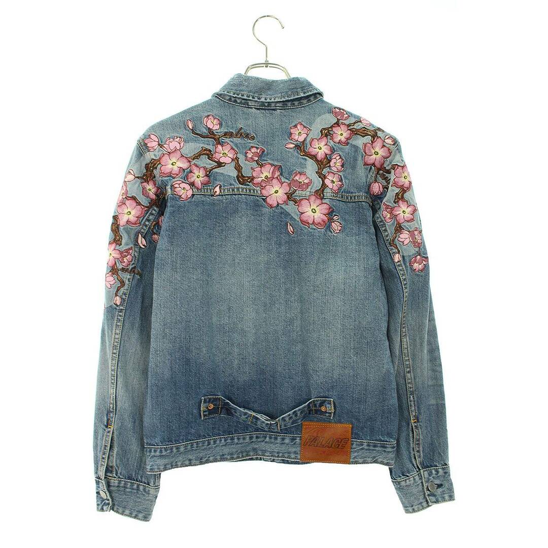 PALACE(パレス)のパレス ×エビス YEBISU　  Type One Denim Jacket 花柄刺繍デニムジャケット メンズ S メンズのジャケット/アウター(Gジャン/デニムジャケット)の商品写真