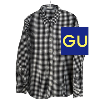 ジーユー(GU)のGU チェックシャツ　Sサイズ(シャツ/ブラウス(長袖/七分))