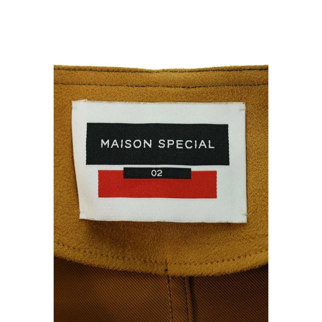 メゾンスペシャル MAISONSPECIAL フェイクスウェードレザーブルゾン メンズ 2 2