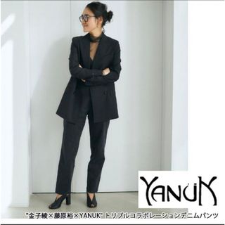 ヤヌーク(YANUK)のYANUK BLACK デニム(デニム/ジーンズ)