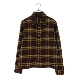 クロムハーツ スターボタンウエスタンフランネルチェックシャツ M 正規品 本物