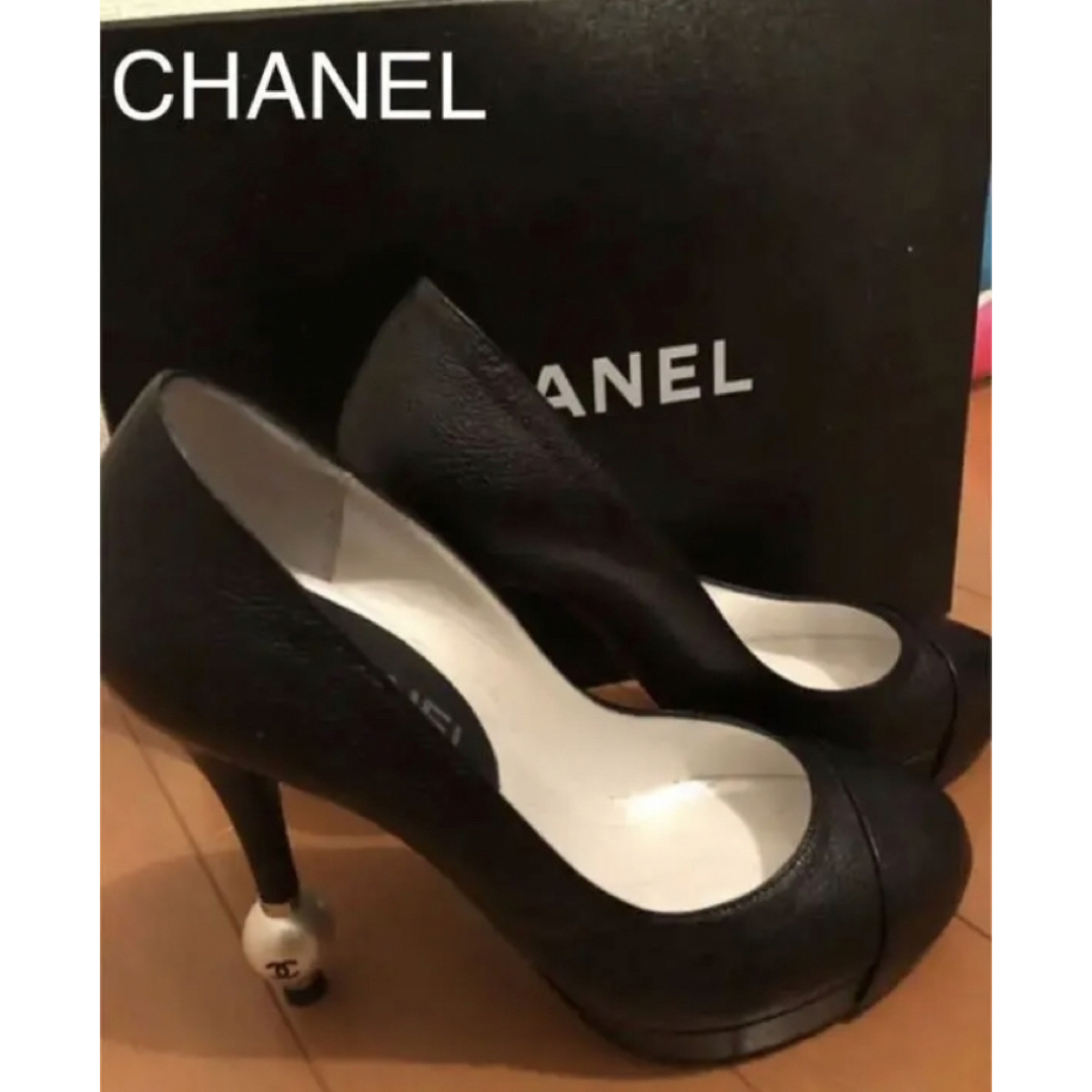 CHANEL - CHANEL パール パンプス ハイヒールの通販 by Yn's shop