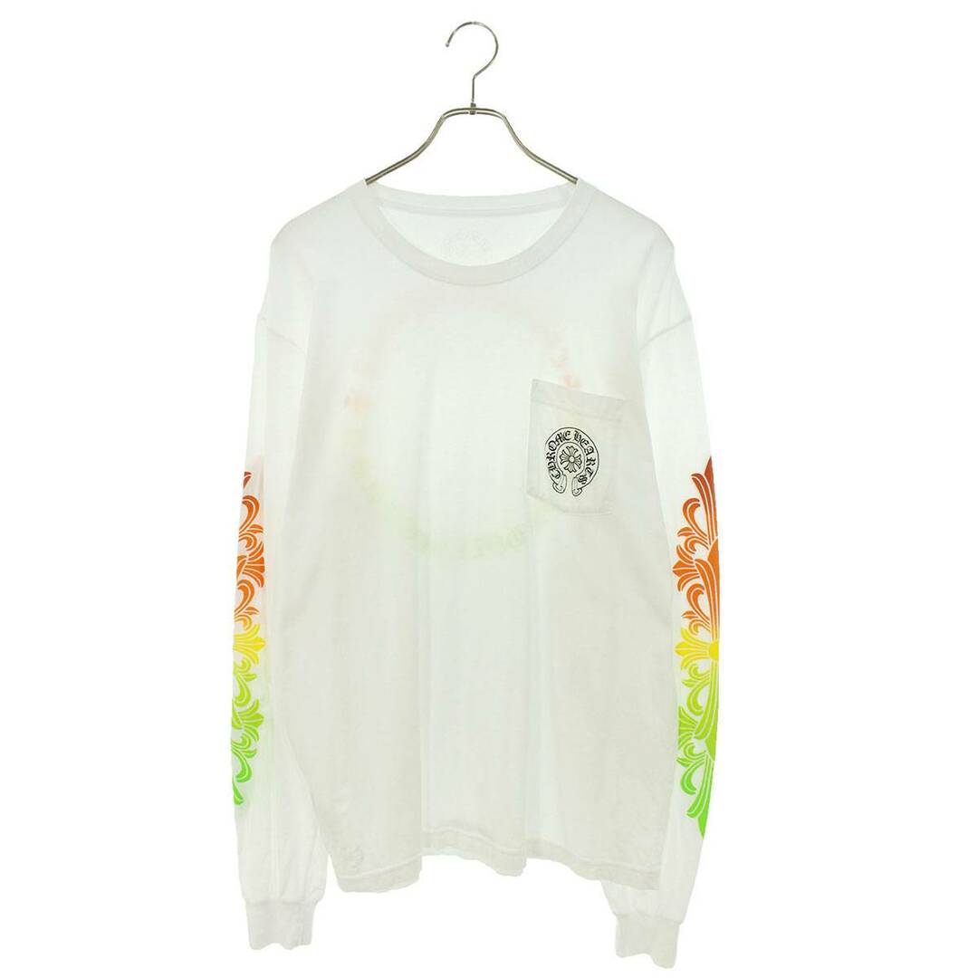 クロムハーツ CH L/S /1 グラデーションサークルロゴバックプリント長袖カットソー メンズ XL | フリマアプリ ラクマ