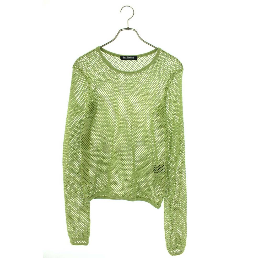 RAF SIMONS - ラフシモンズ 23SS LONG SLEEVE FISHNET KNIT T-SHIRT