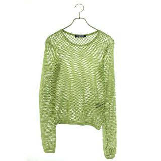 ラフシモンズ(RAF SIMONS)のラフシモンズ  23SS  LONG SLEEVE FISHNET KNIT T-SHIRT/231-M136 メッシュロングスリーブ長袖カットソー メンズ L(Tシャツ/カットソー(七分/長袖))