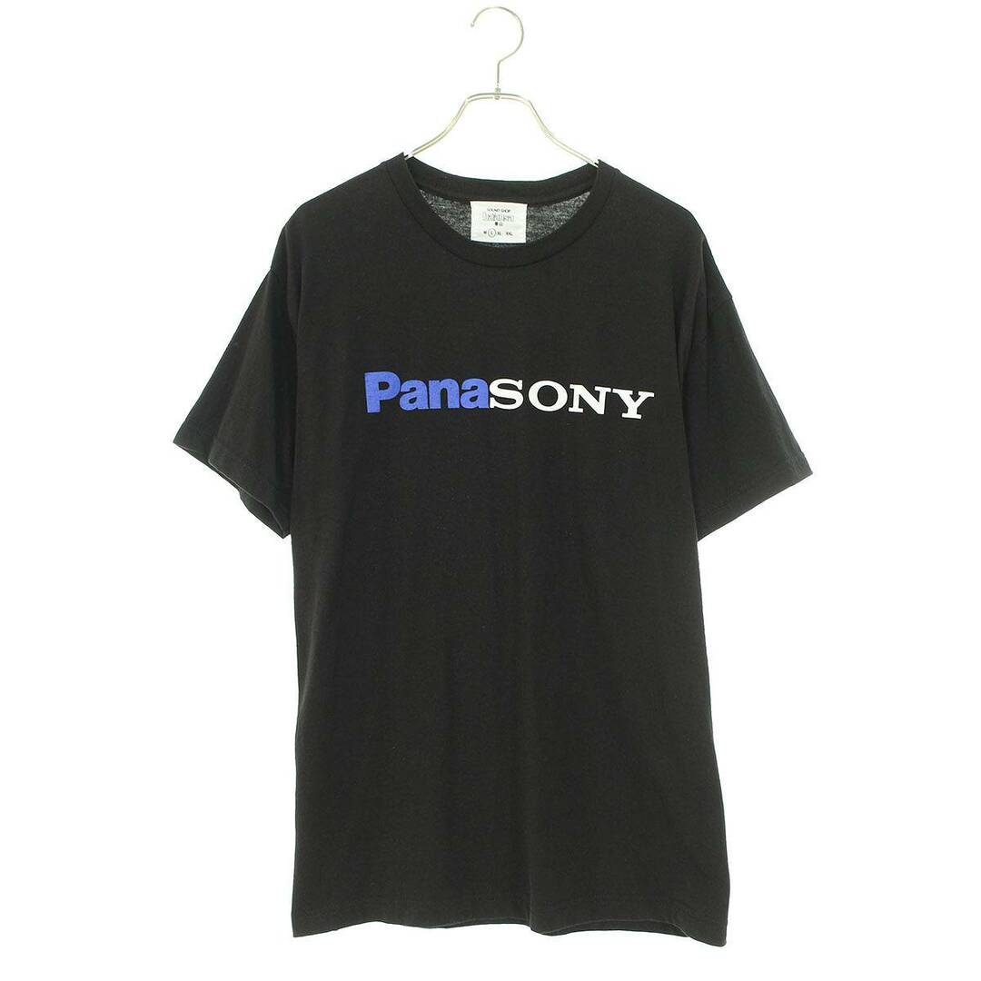 サウンドショップバランサ SOUND SHOP BALANSA  PANASONY T-SHIRT フロントプリントTシャツ メンズ L