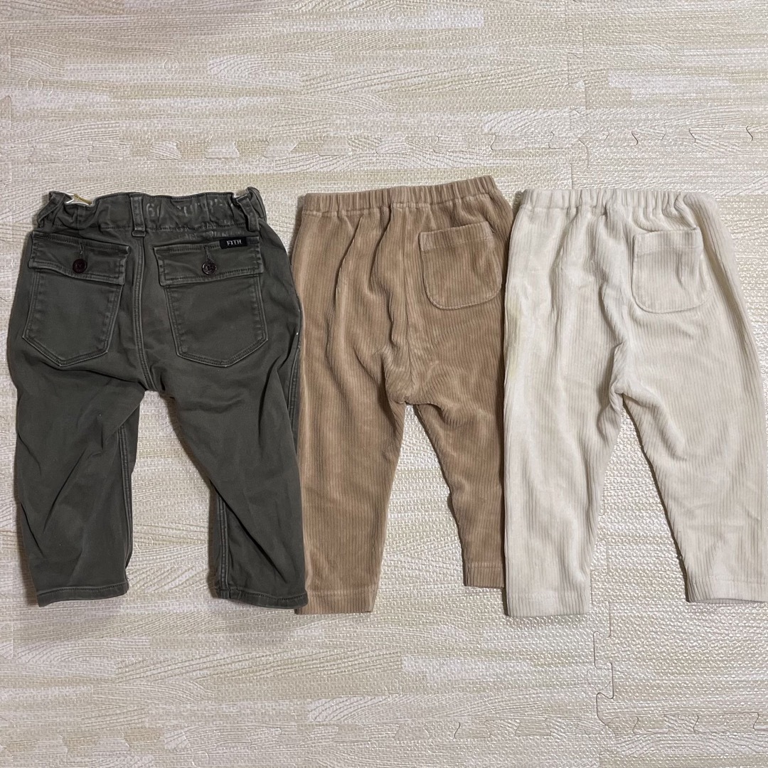 UNIQLO(ユニクロ)の男の子 パンツ 80cm キッズ/ベビー/マタニティのベビー服(~85cm)(パンツ)の商品写真