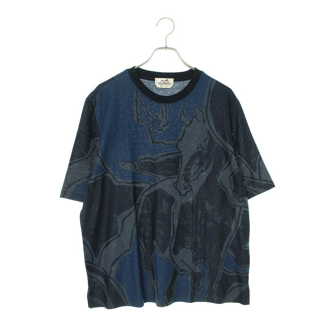 HERMES エルメス.    ニットTシャツ