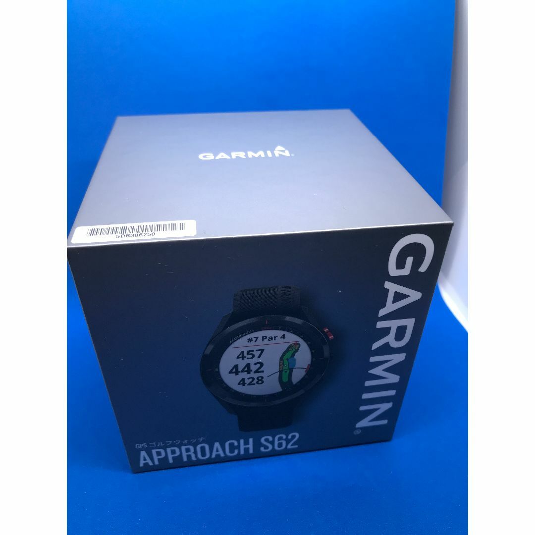 GARMIN - 新品 GARMIN ガーミン ゴルフウォッチ Approach S62 黒 時計