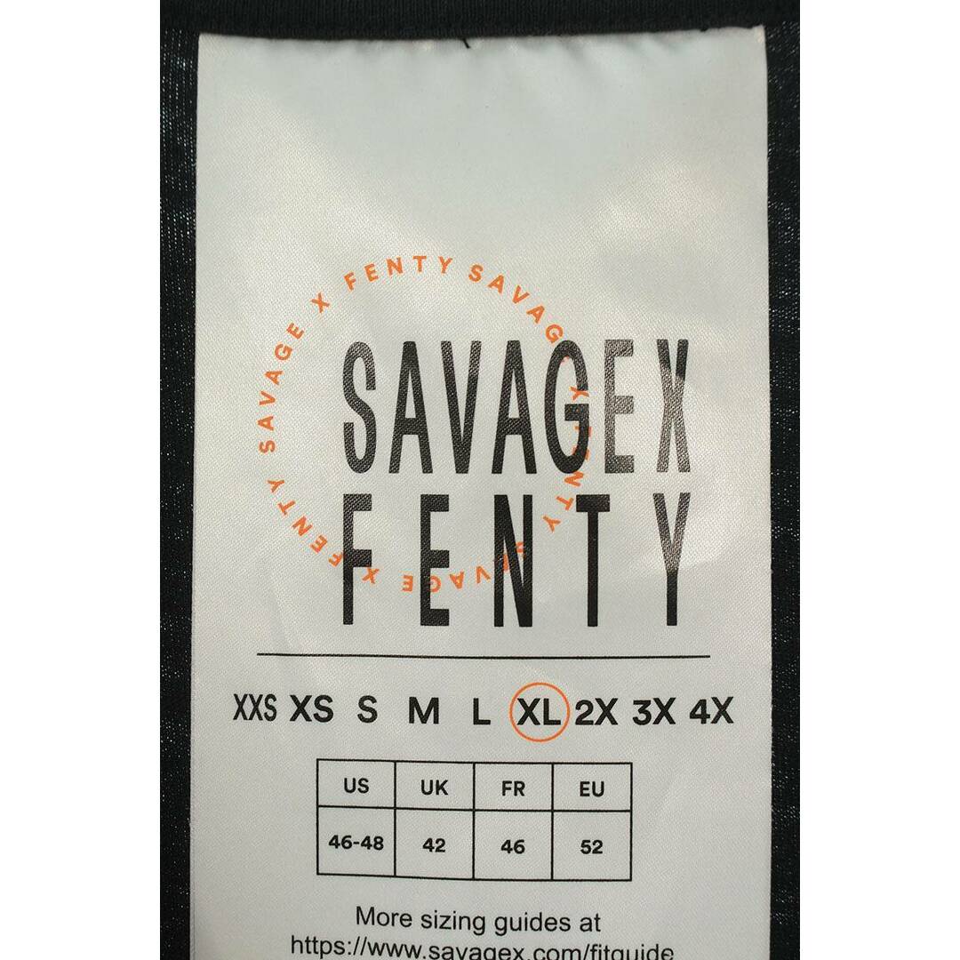 サヴェ―ジフェンティ SAVEGE X FENTY  USE A CONDOM OVERSIZED GRAPHIC T-SHIRT プリントオーバーサイズTシャツ メンズ XL