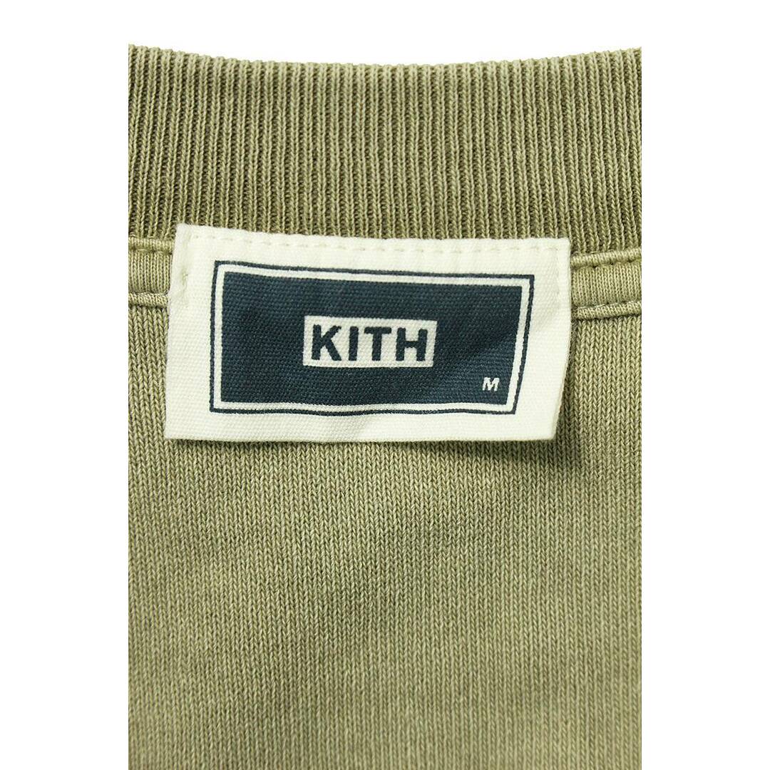 キス  KITH SS QUINN TEE ロゴ刺繍ポケットTシャツ メンズ M