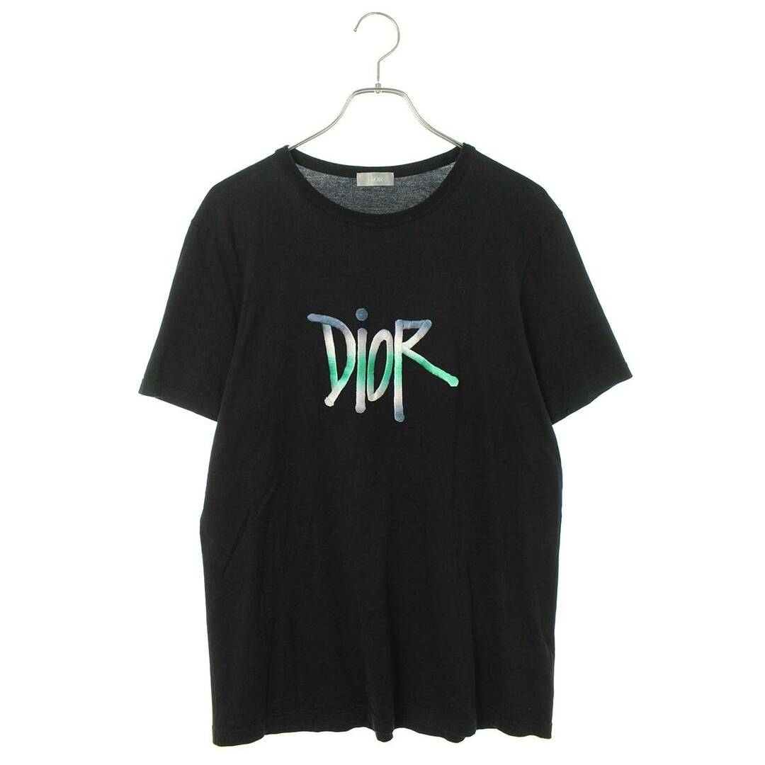 ディオール  20AW  033J600D0589 DIOR AND SHAWNロゴ刺繍Tシャツ メンズ XL
