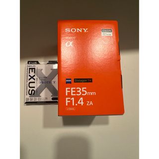 ソニー(SONY)の【新品未使用】FE35mmF1.4ZA  フィルター付き(レンズ(単焦点))