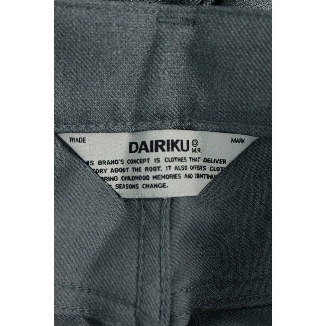ダイリク DAIRIKU  22SS  Slim Flasher Pressed Pants 22SS P-5 スリムフラッシャープレスドロングパンツ メンズ 29インチ 2