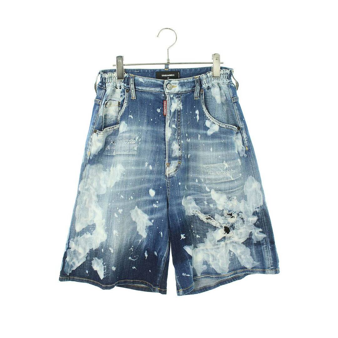 DSQUARED2 - ディースクエアード S71MU0712 スプラッターデニムハーフ