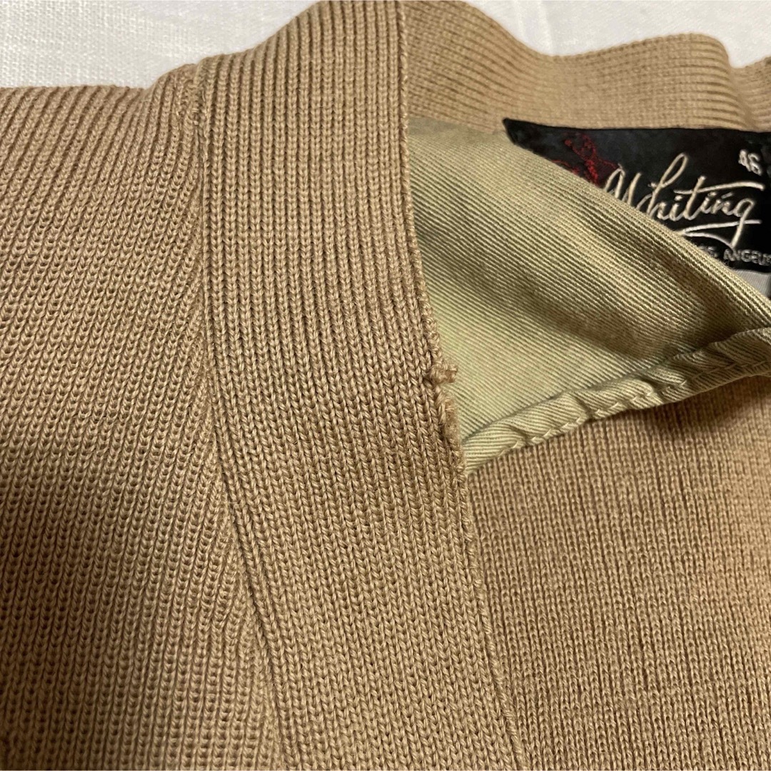 50's ヴィンテージ シューティング ニット カーディガン ハンティング 古着