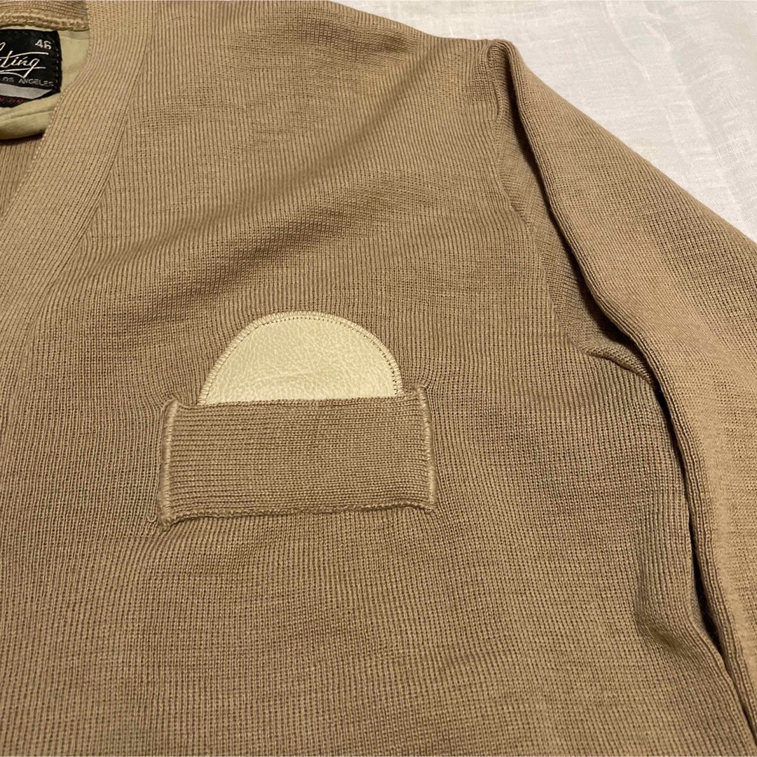 50's ヴィンテージ シューティング ニット カーディガン ハンティング 古着