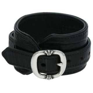 クロムハーツ(Chrome Hearts)のクロムハーツ  RR TINY BUCKLE/ロックンロール レザーブレスレット メンズ 1(ブレスレット)