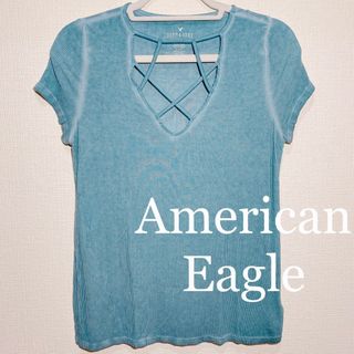 アメリカンイーグル(American Eagle)の【新品】American Eagle アメリカンイーグル 半袖 Tシャツ(Tシャツ(半袖/袖なし))