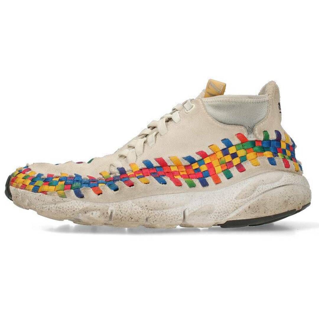 ナイキ  AIR FOOTSCAPE WVN CHKKA PRM QS 525250-111 エアフットスケープウーブンチャッカプレミアムスニーカー メンズ 26.5cm靴/シューズ