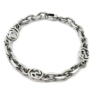 Gucci - グッチ SV925 インターロッキングG ブレスレット ダブルG