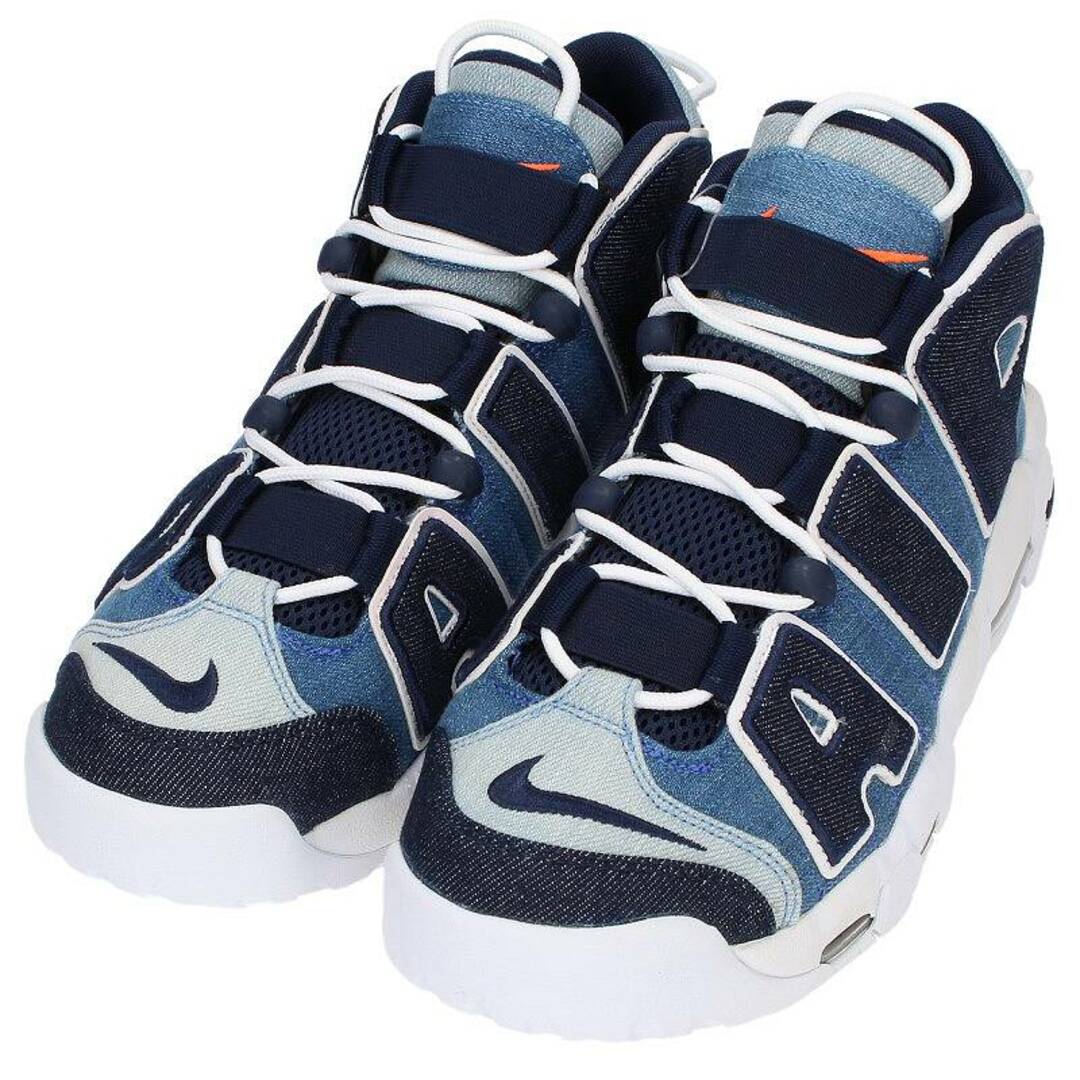 ナイキ  AIR MORE UPTEMPO 96 QS DENIM CJ6125-100 エアモアアップテンポ96デニムスニーカー メンズ 27cm