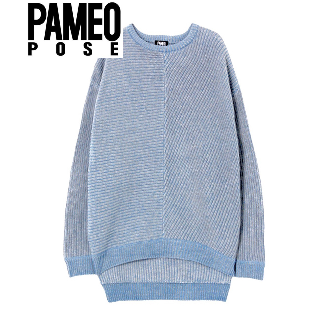 PAMEO POSE(パメオポーズ)の●●最終価格●●【PAMEO POSE】MIXED COLOR KNIT TOP レディースのトップス(ニット/セーター)の商品写真