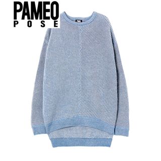 パメオポーズ(PAMEO POSE)の●●最終価格●●【PAMEO POSE】MIXED COLOR KNIT TOP(ニット/セーター)