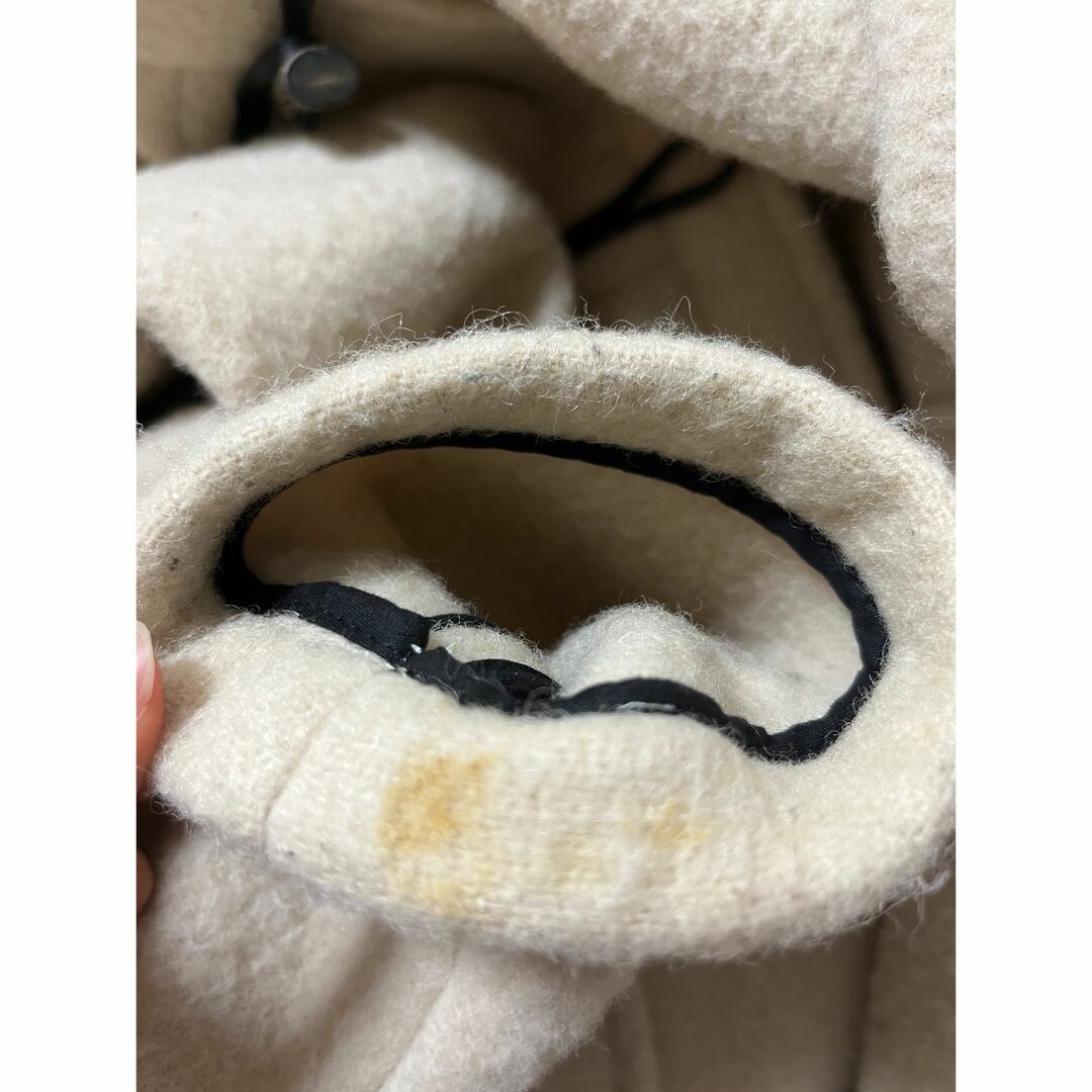 スピックアンドスパン gloverall ダッフルコート 白 フード付き
