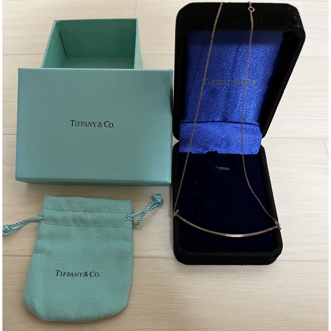 Tiffany & Co.(ティファニー)のティファニー　smileネックレスピンクゴールド レディースのアクセサリー(ネックレス)の商品写真