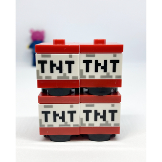 レゴ(Lego)の【正規品】レゴ マインクラフト　TNT 4個セット　金にんじん追加可(その他)