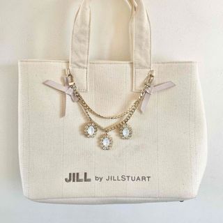 ジルバイジルスチュアート(JILL by JILLSTUART)のジルバイジルスチュアート　ジュエルリボントートバッグ　大(トートバッグ)