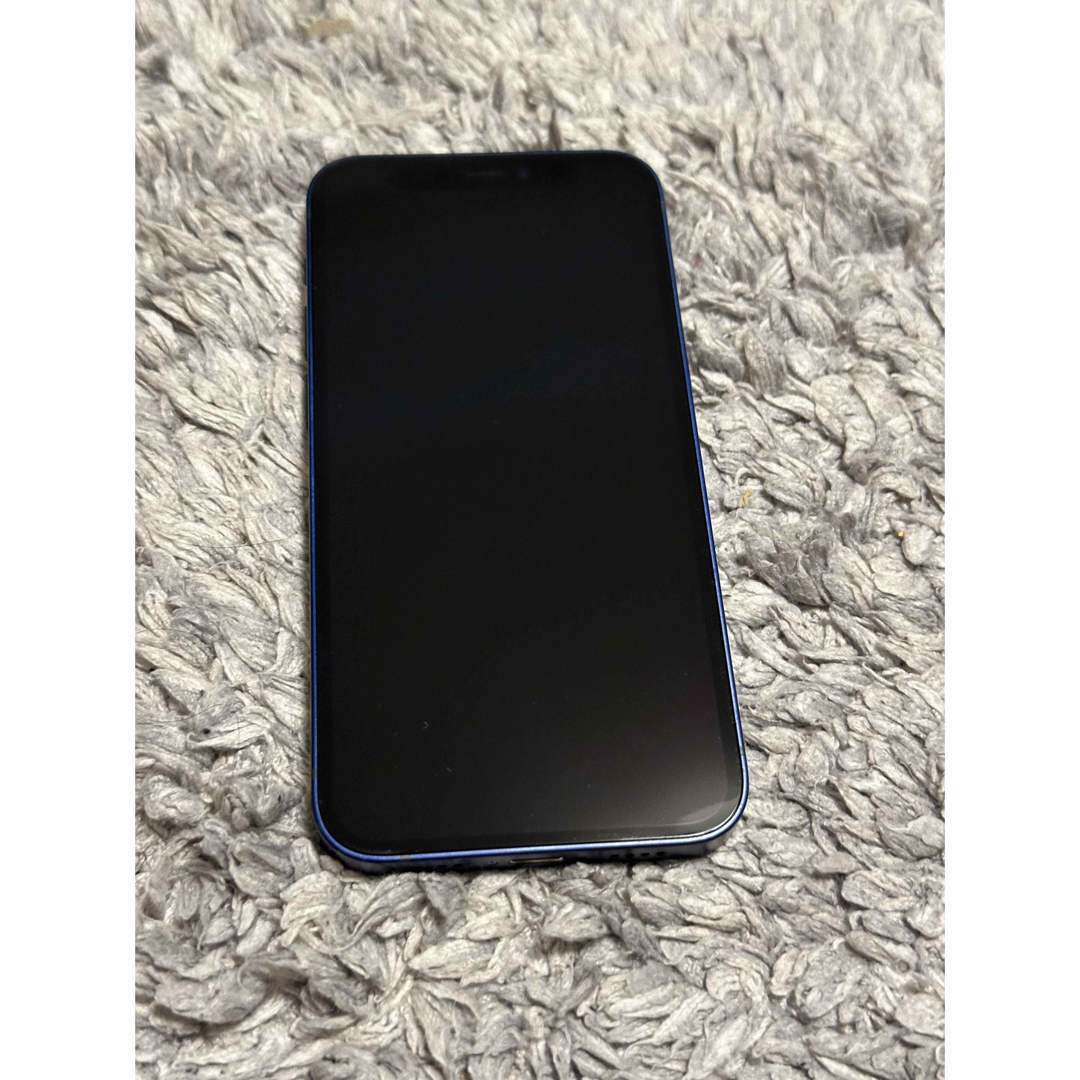 iPhone 12 mini (SIMフリー)(ブルー・64GB)  スマホ/家電/カメラのスマートフォン/携帯電話(スマートフォン本体)の商品写真