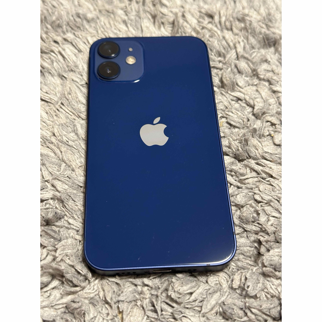 iPhone 12 mini (SIMフリー)(ブルー・64GB)  スマホ/家電/カメラのスマートフォン/携帯電話(スマートフォン本体)の商品写真