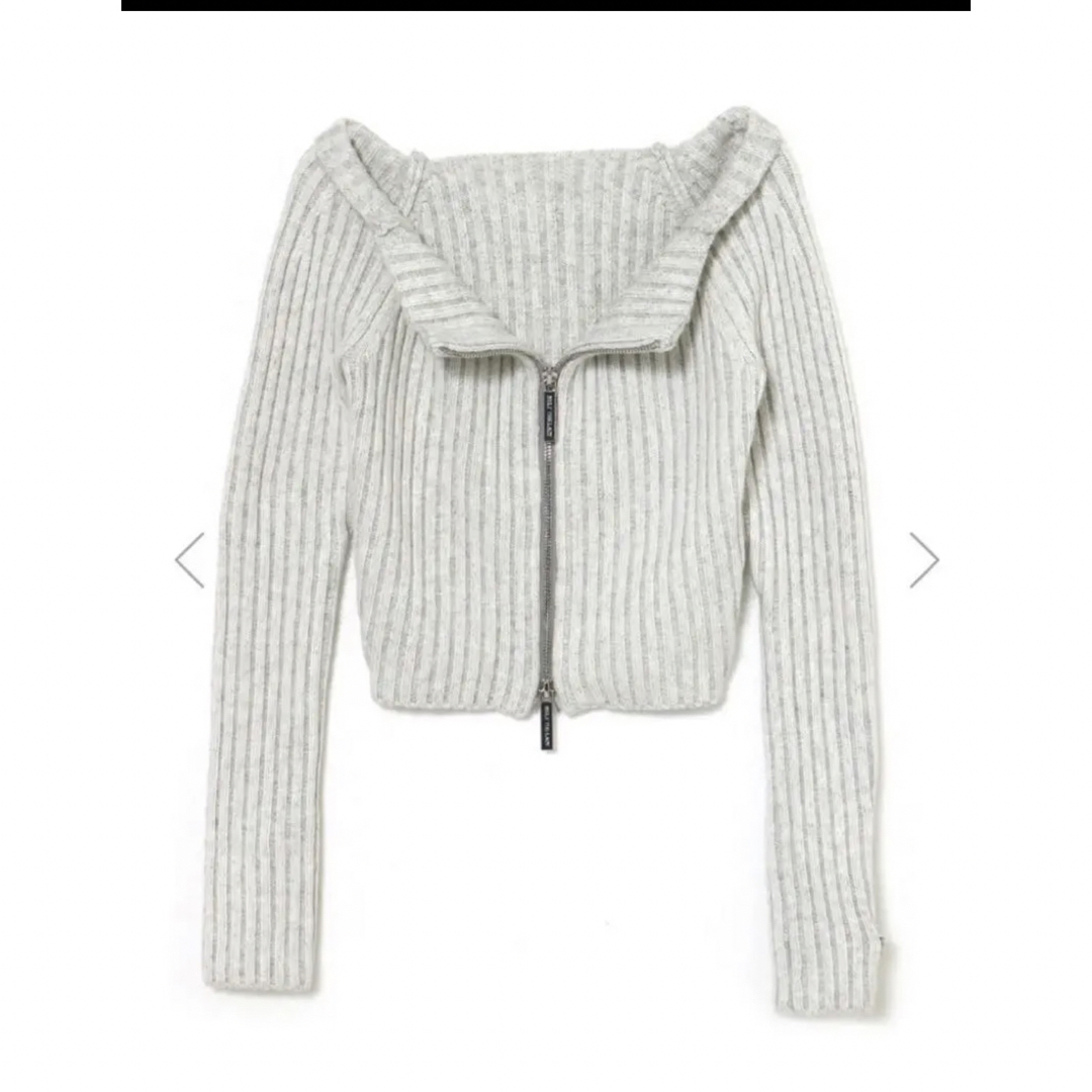 melt the lady two face knit white mixの通販 by coco's shop|ラクマ