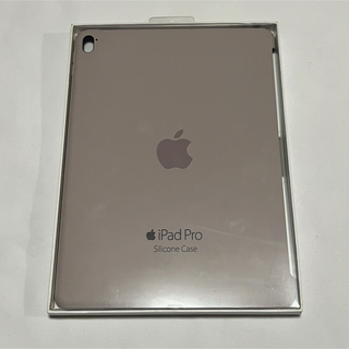 アップル(Apple)の新品 9.7インチ iPad Pro シリコーンケース - ラベンダー(iPadケース)