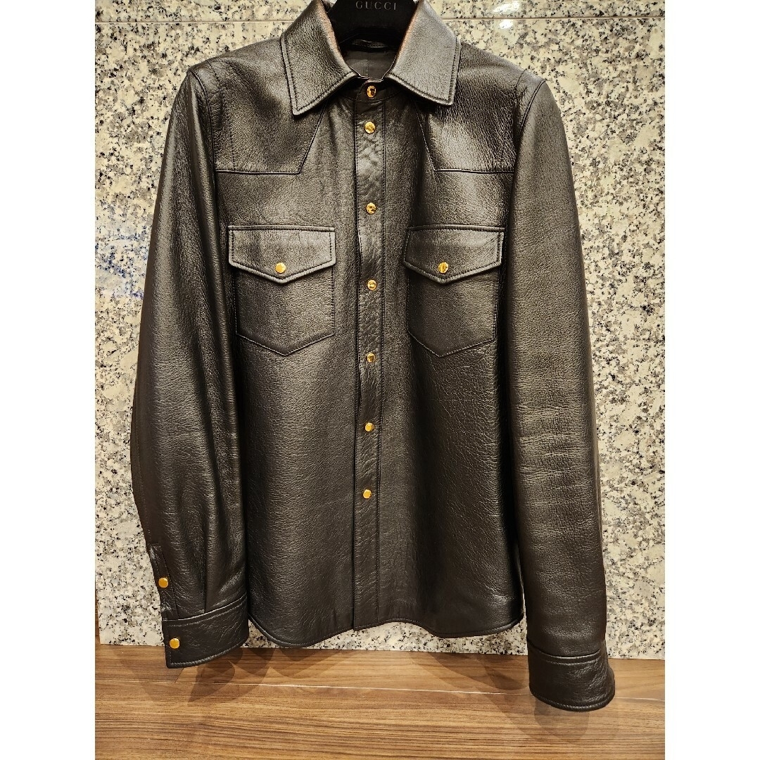 GUCCI グッチ レザージャケット