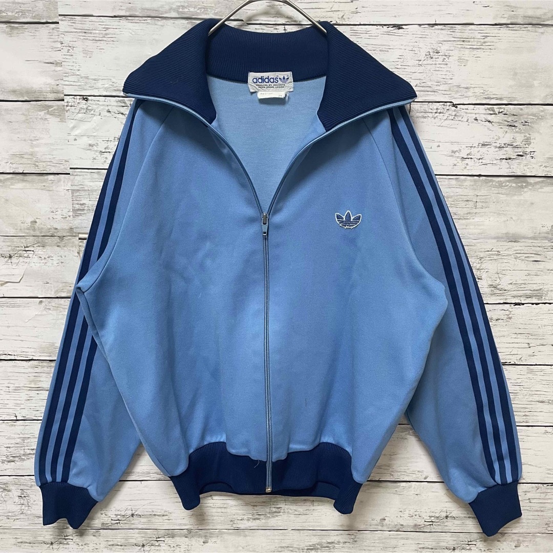 adidas - 【80s】adidas アディダス 古着 デサント トラックジャケット