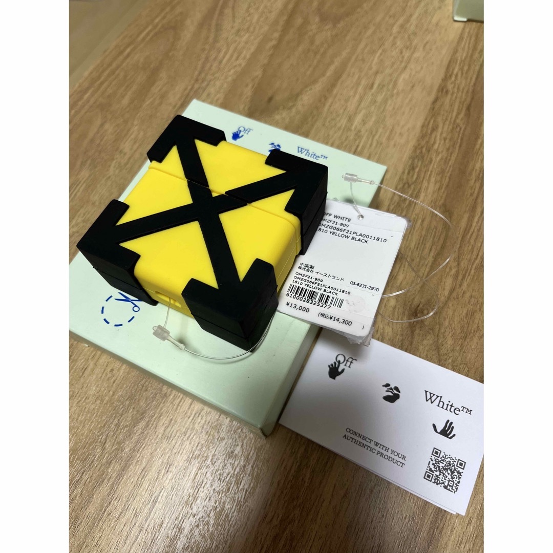 新品OFF-WHITE オフホワイト　AIRPODS  CASE